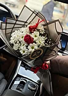 Papatya K�rm�z� G�l Buket