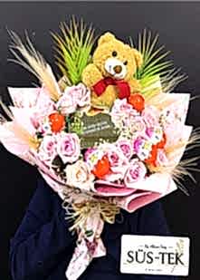 Aynadaki G�zellik Ay�c�k �ikolata Tasar�m Yapay Buket